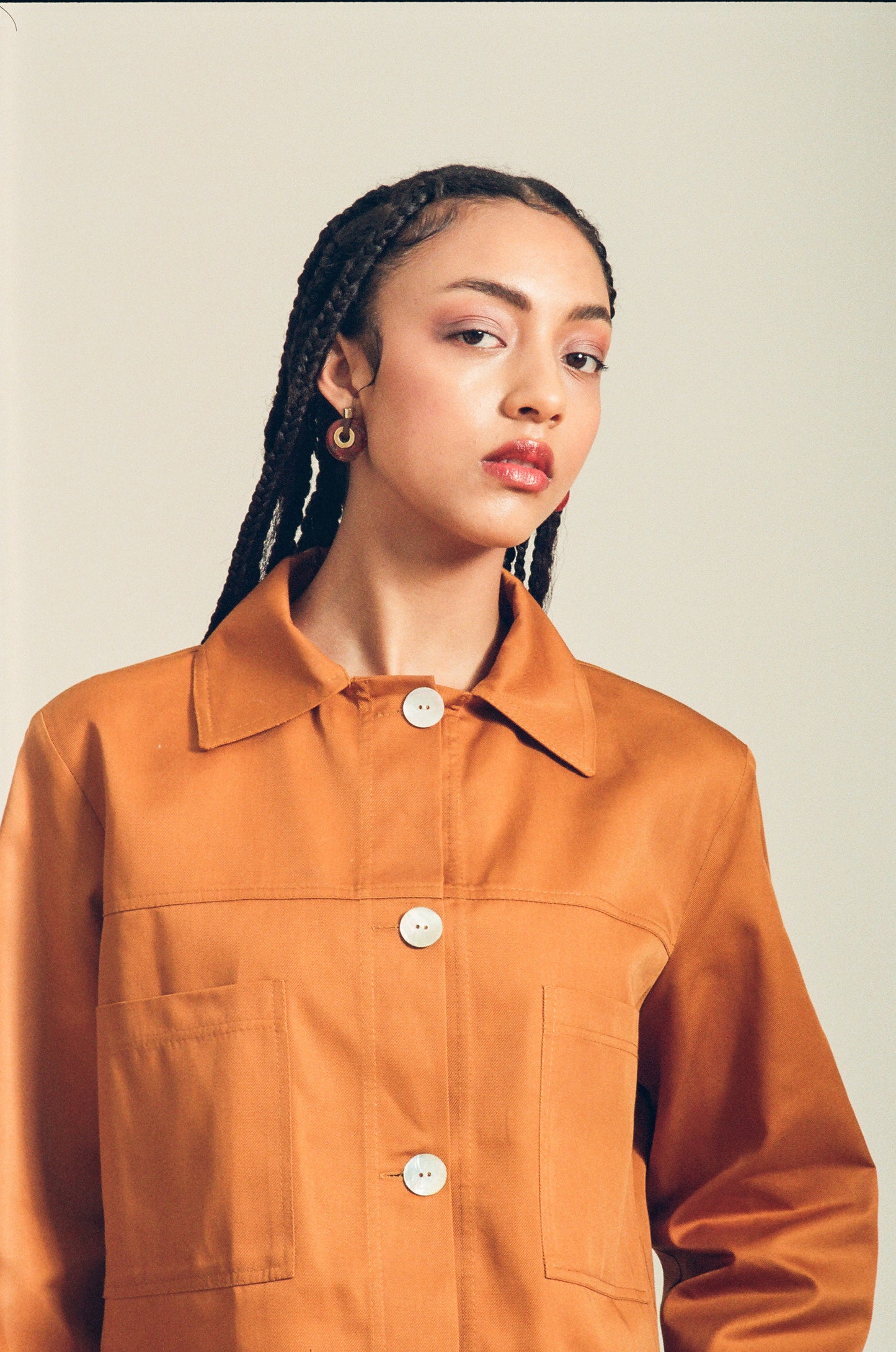 Cropped Worker Jacket