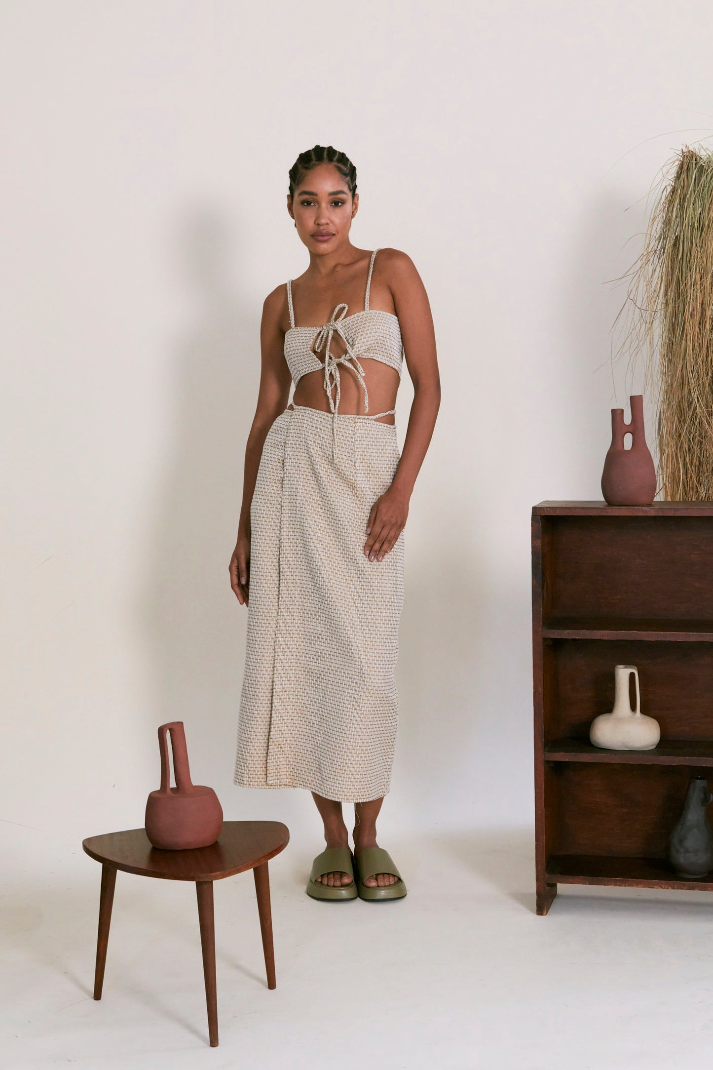 Pencil Wrap Skirt