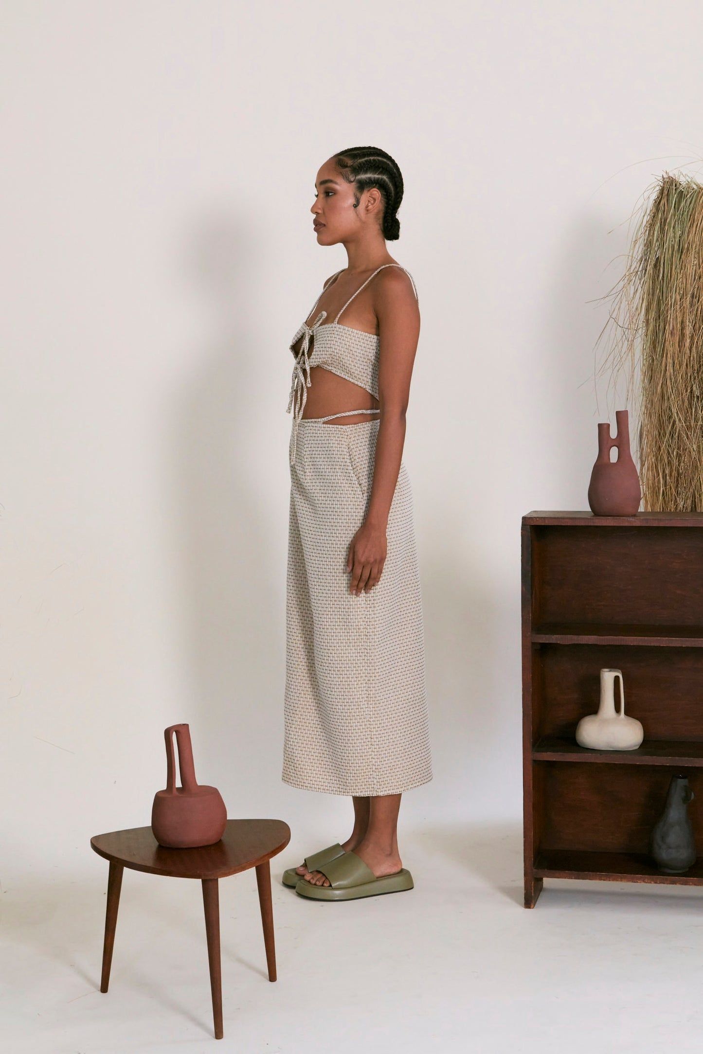 Pencil Wrap Skirt