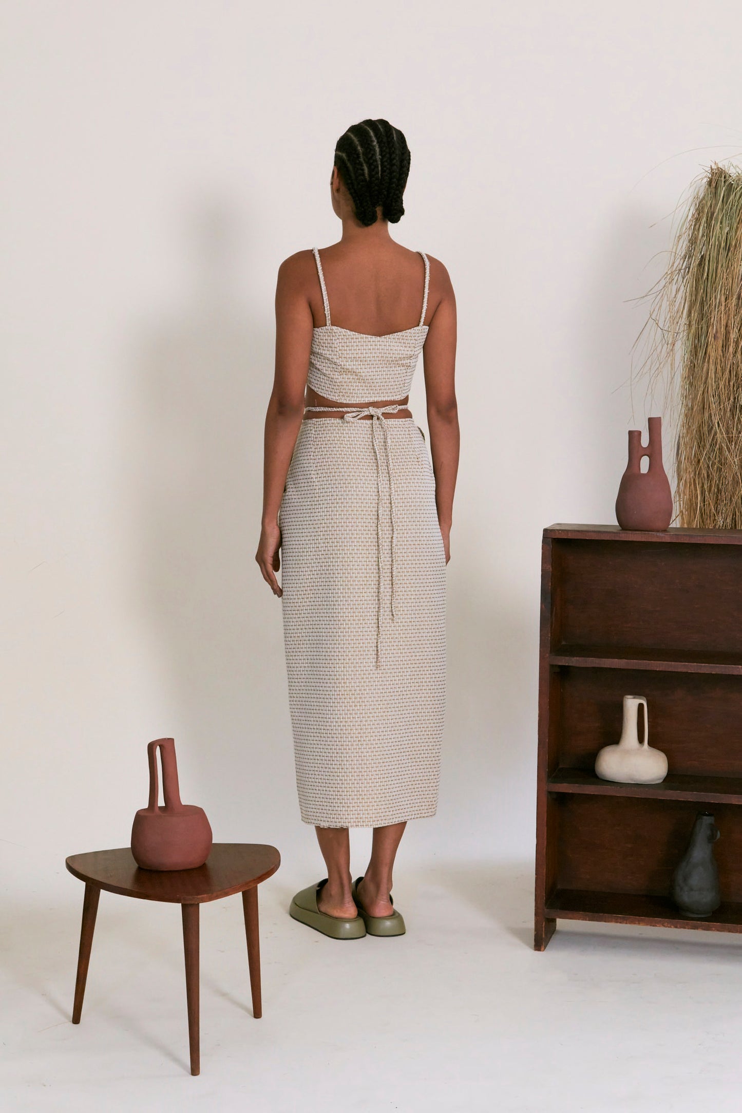 Pencil Wrap Skirt