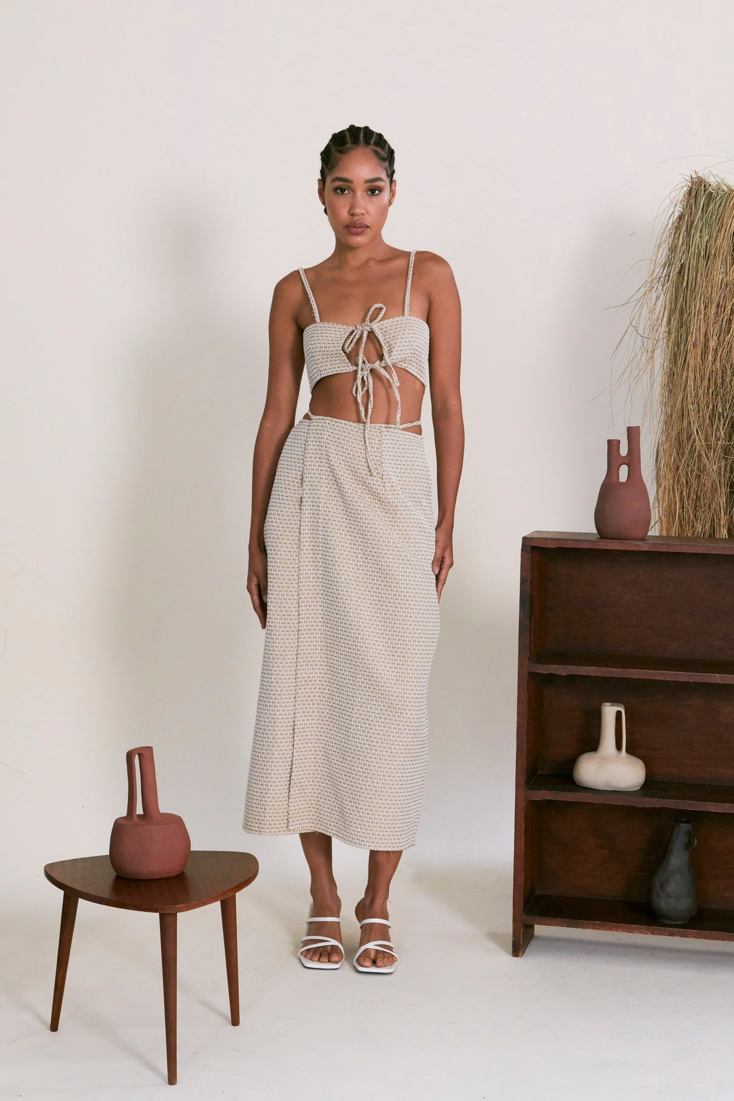 Pencil Wrap Skirt