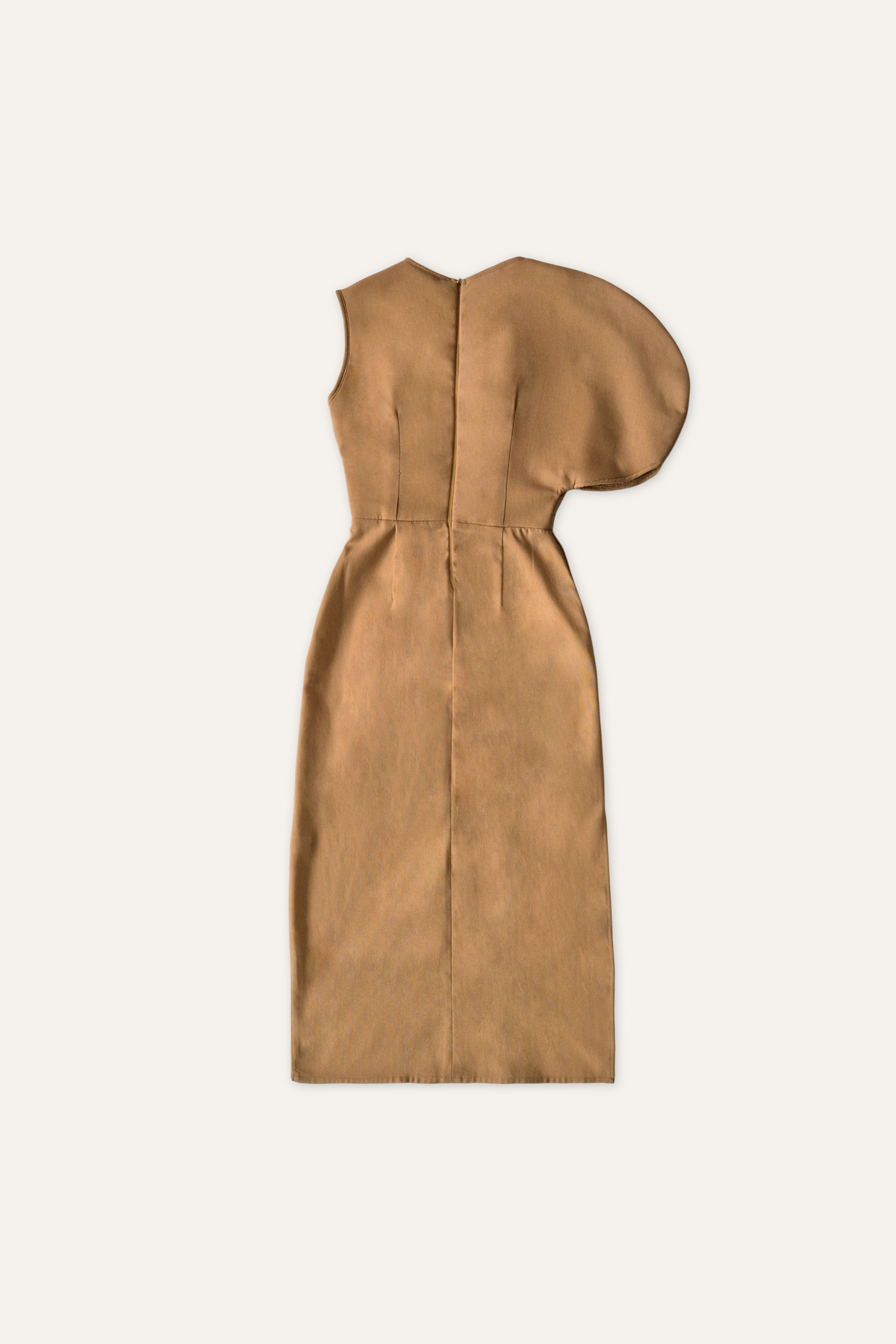 Sculptured Draped Dress