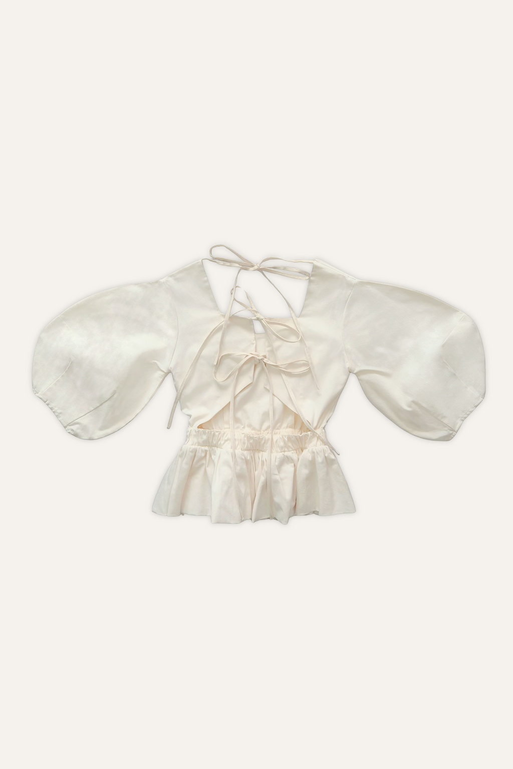 Belle Sleeve Peplum Top