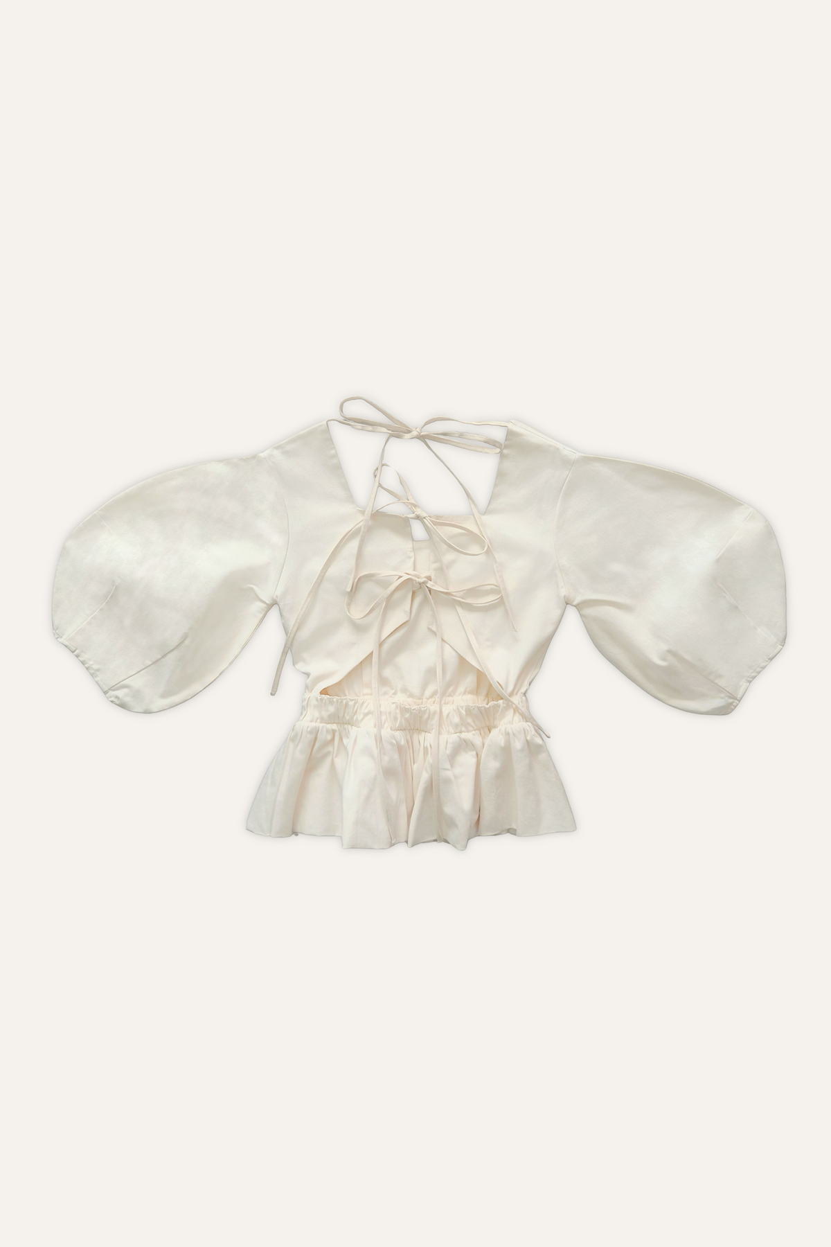 Belle Sleeve Peplum Top