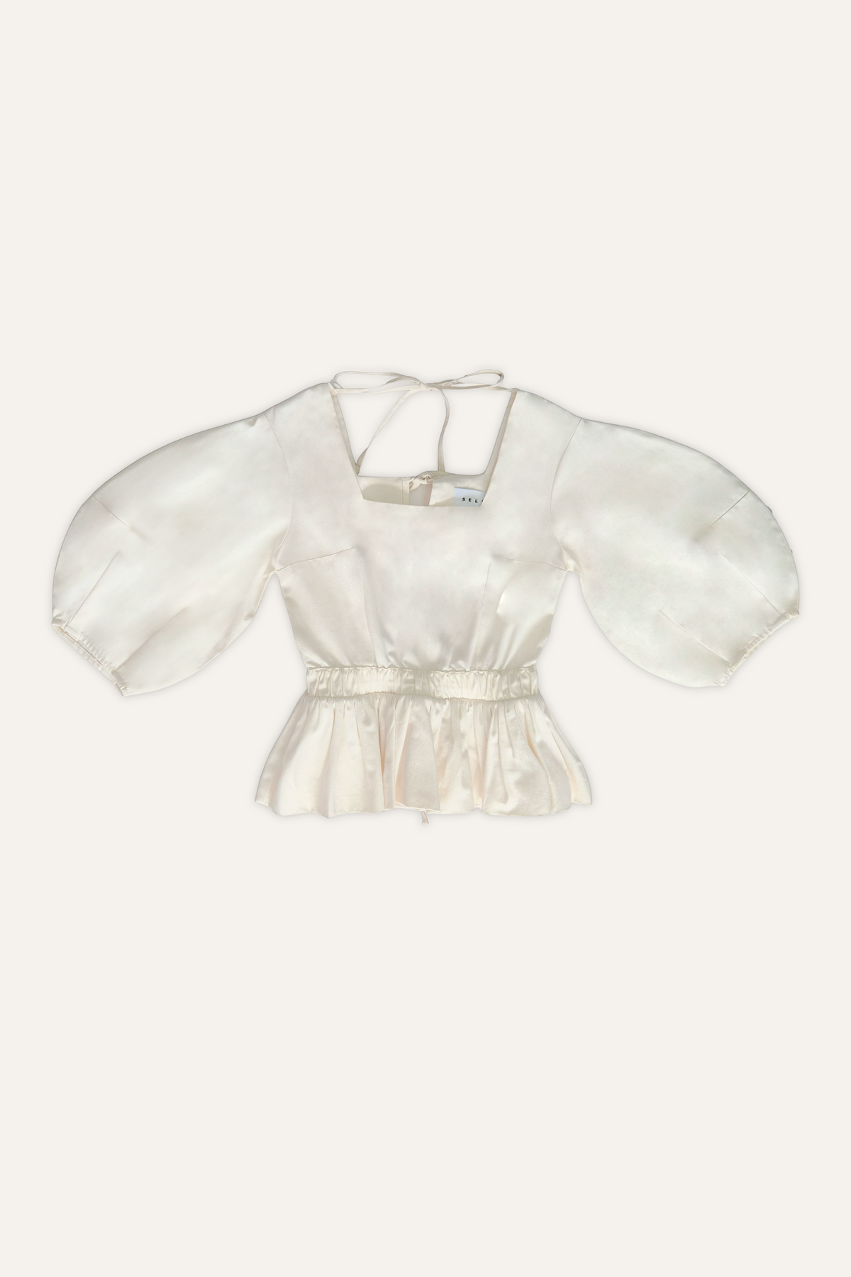 Belle Sleeve Peplum Top