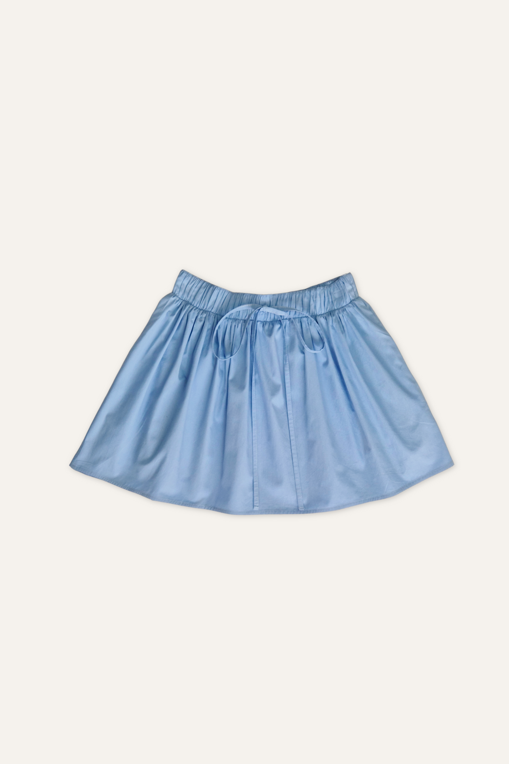 Gathered Mini Skirt
