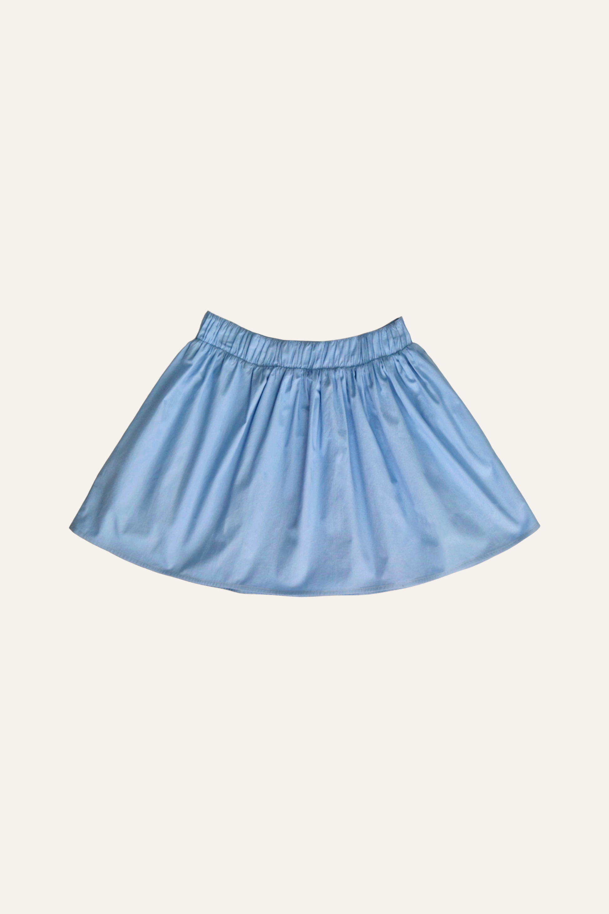 Gathered Mini Skirt