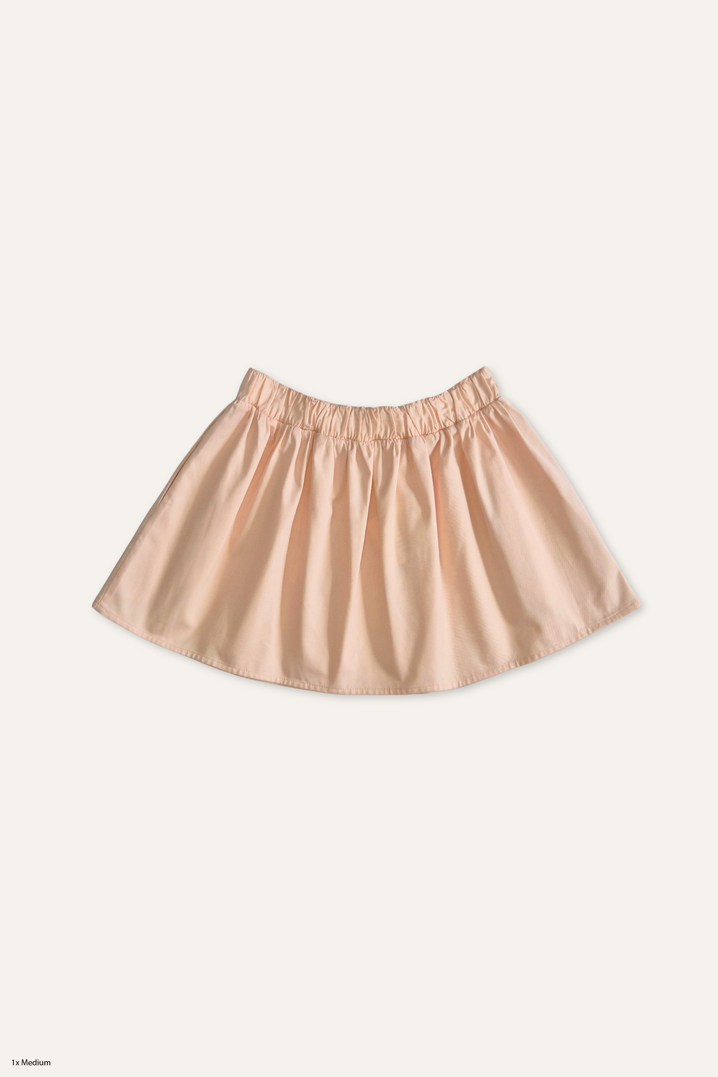 Gathered Mini Skirt