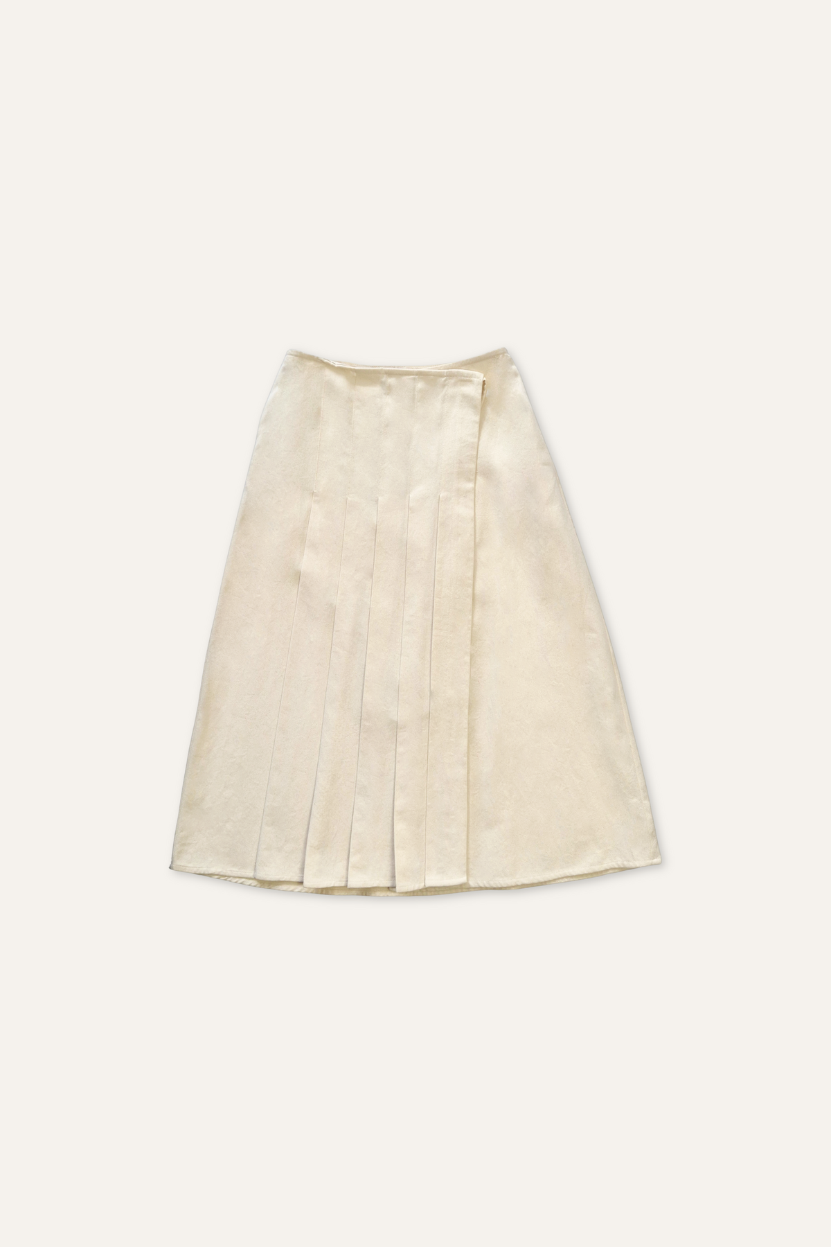 A-Line Pleated Skirt