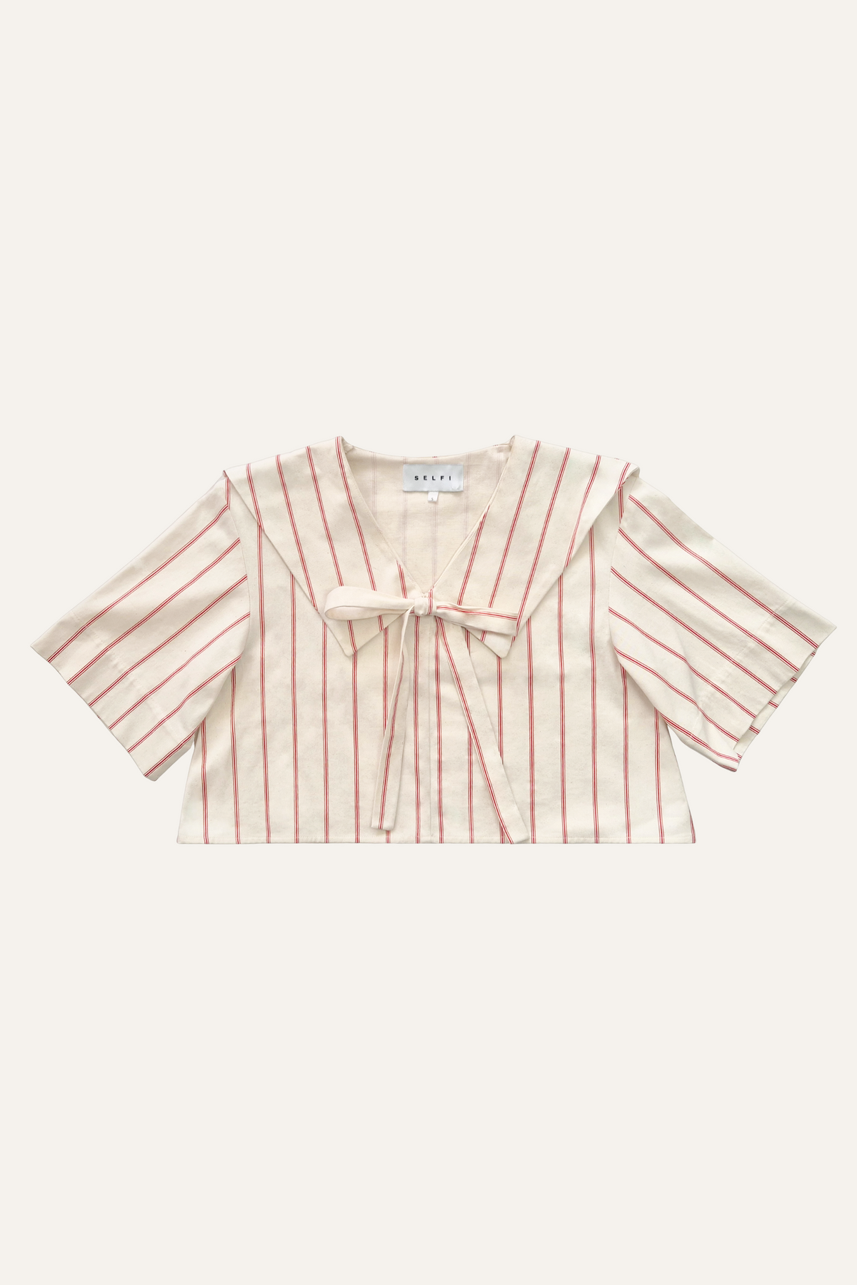 Sailor Boxy Cropped Top