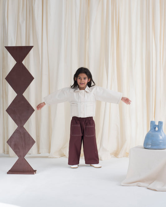 Unisex Kids Worker Jacket