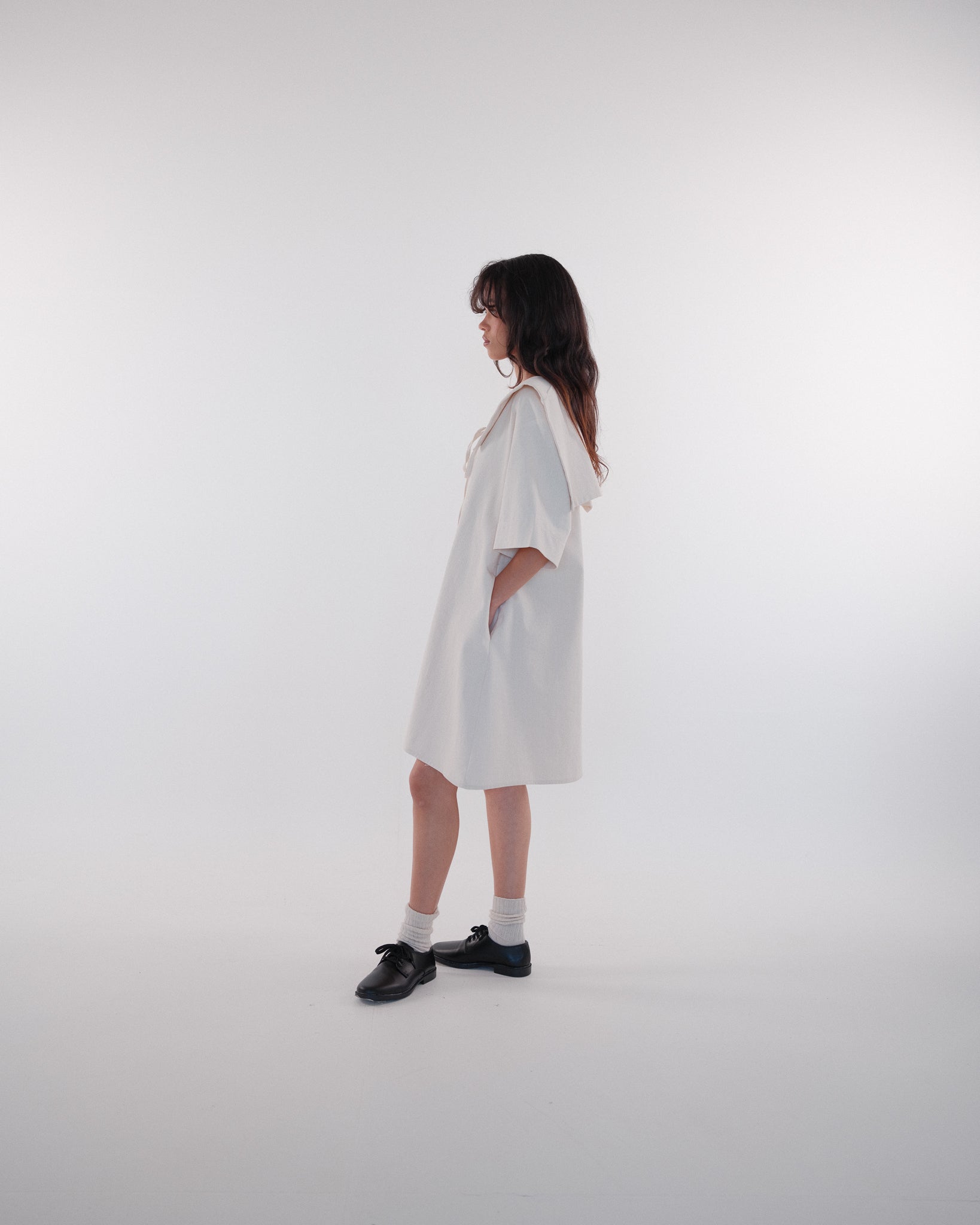 Sailor Boxy Tunic Dress