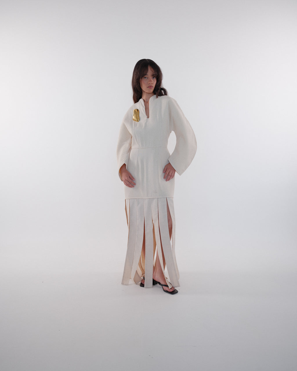 Clay Pot Tassel Dress