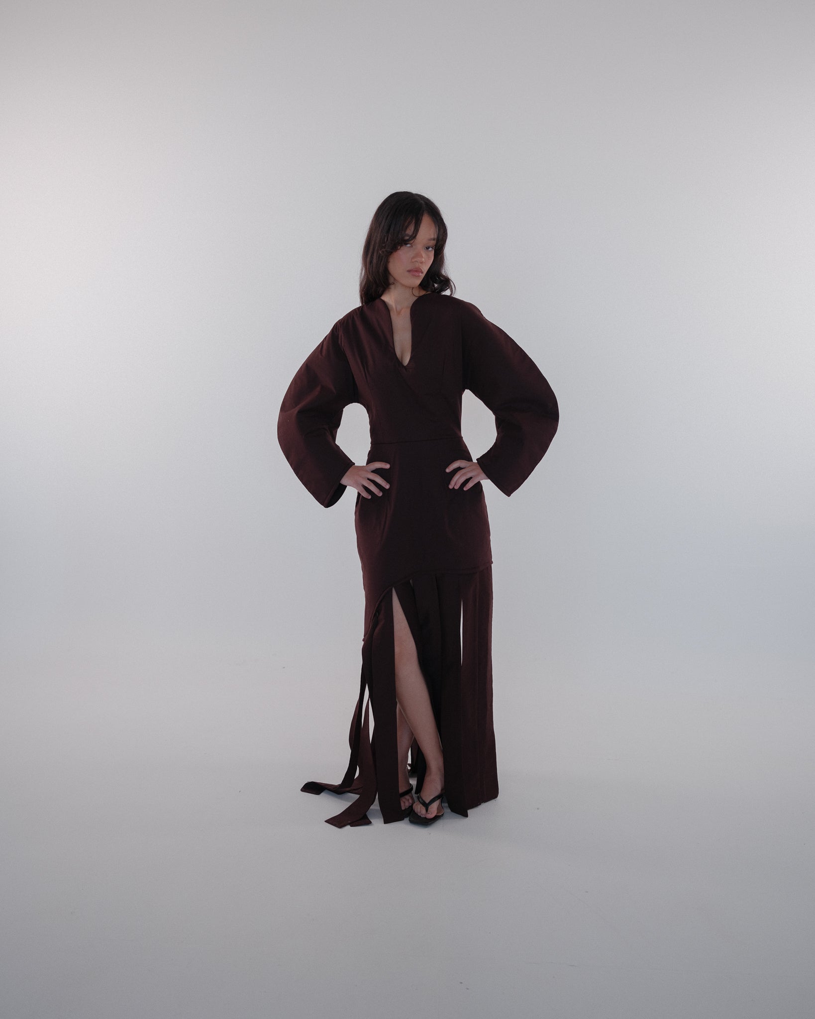 Clay Pot Tassel Dress