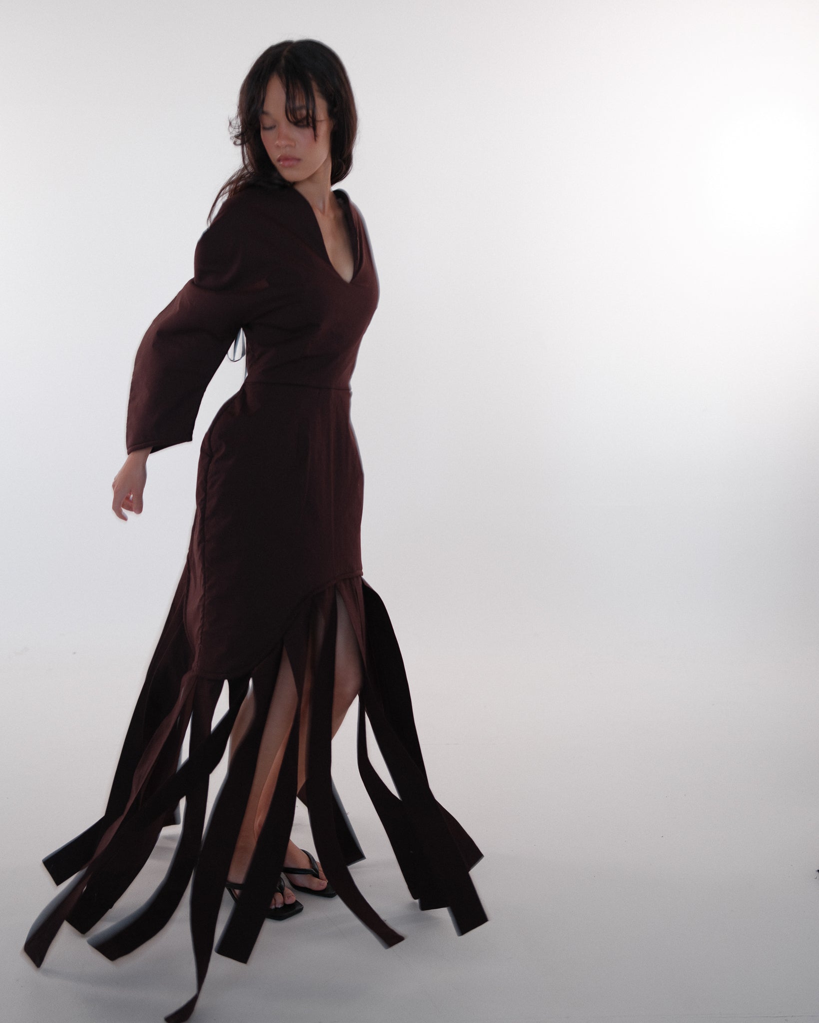 Clay Pot Tassel Dress