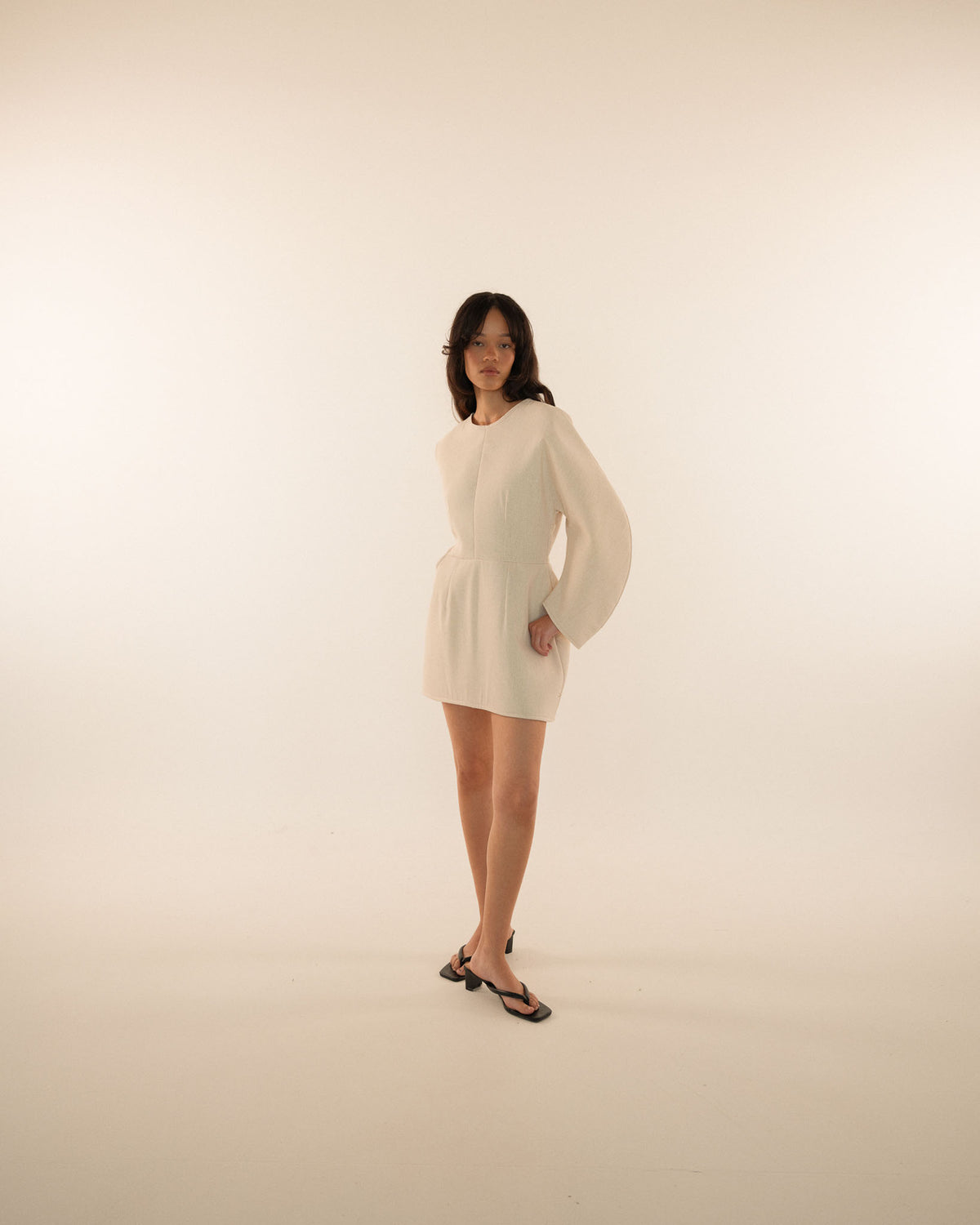 Mini Circle Sculptural Dress