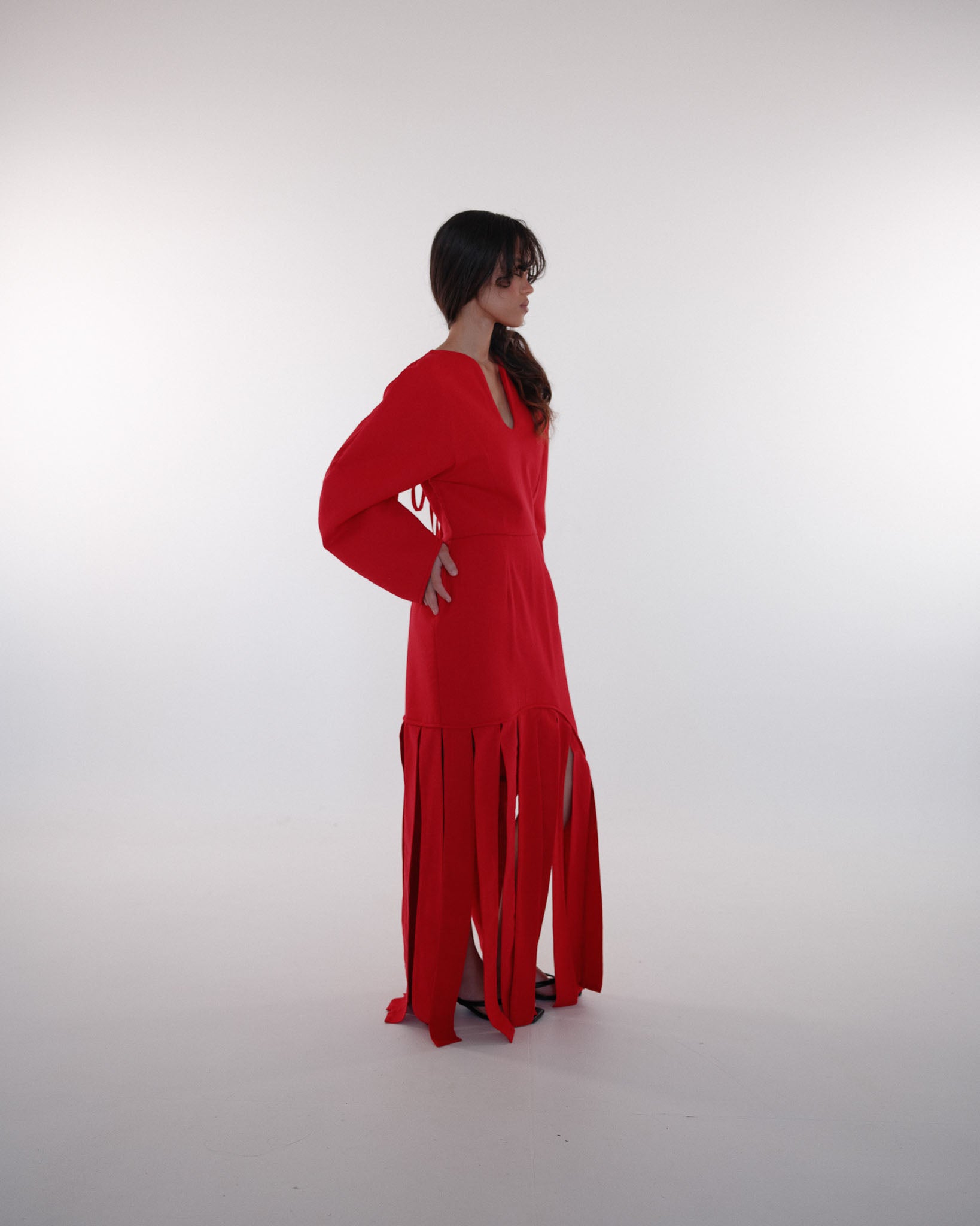 Clay Pot Tassel Dress