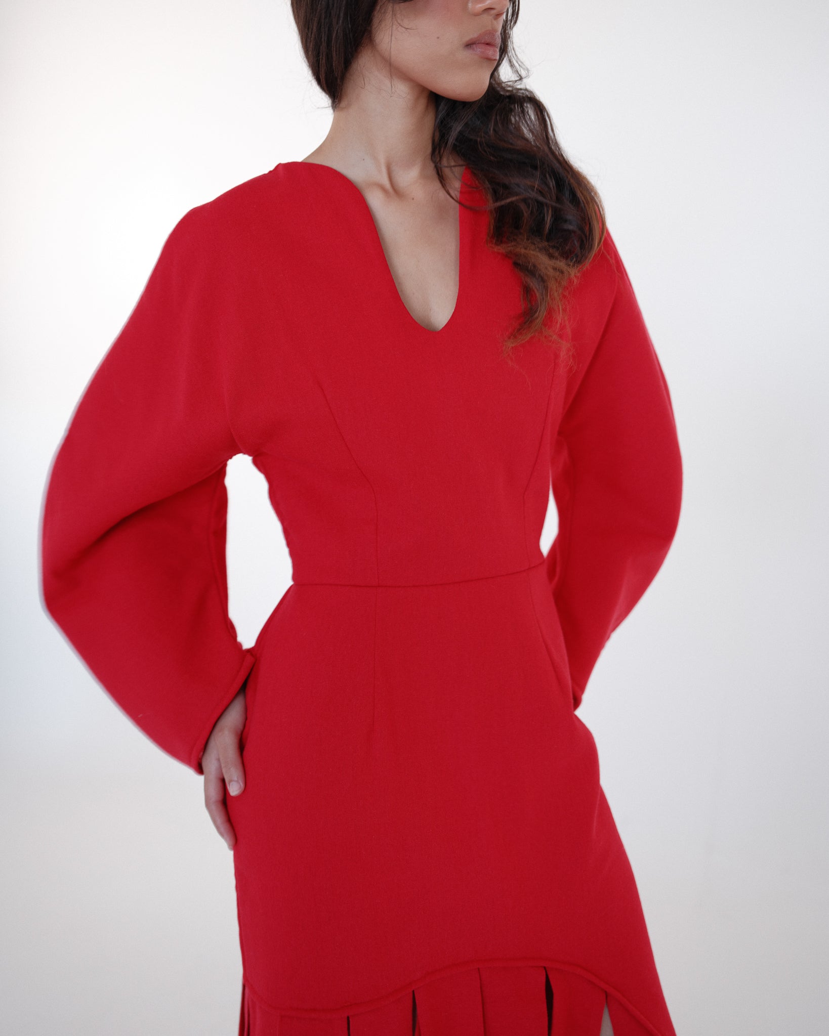 Clay Pot Tassel Dress