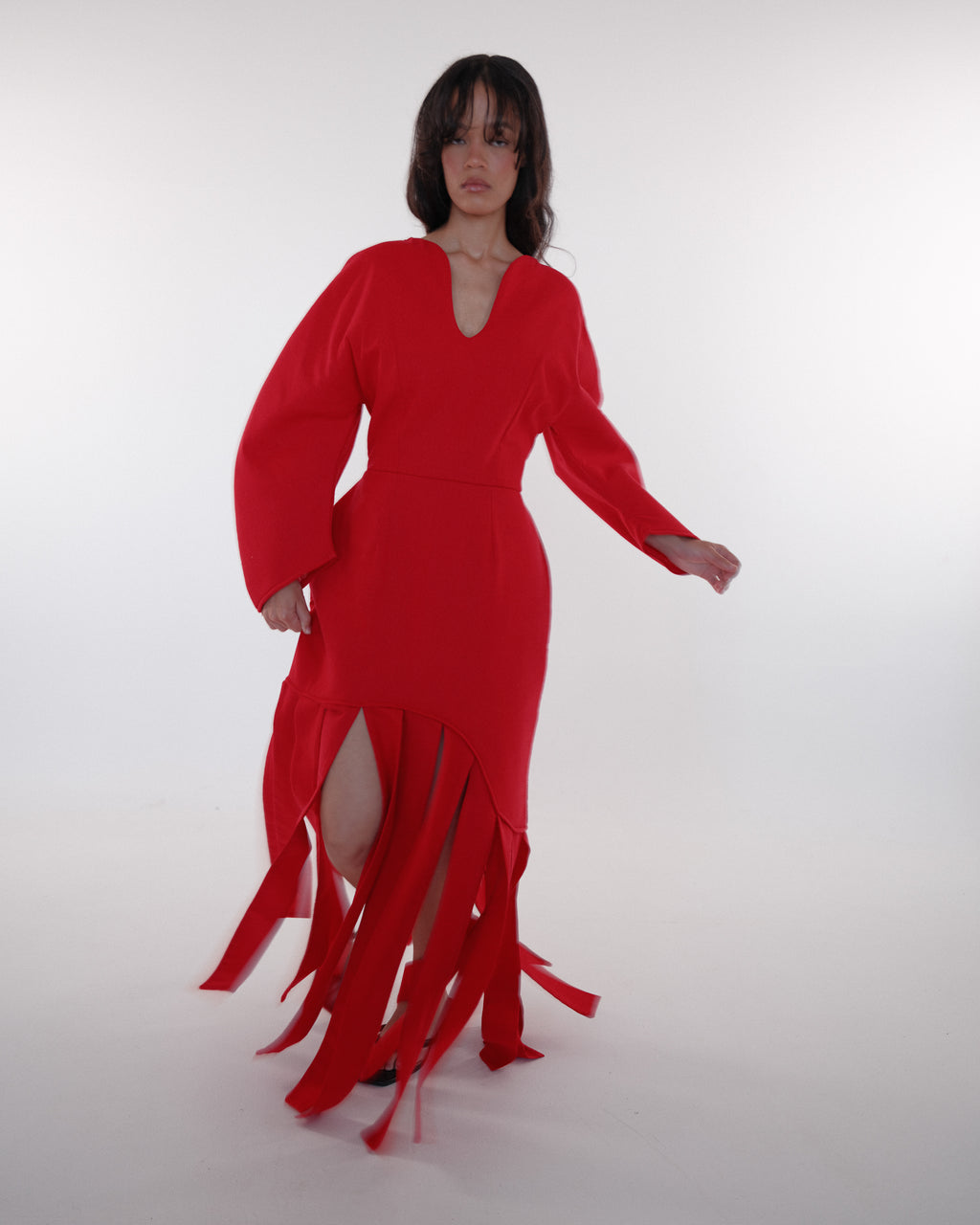 Clay Pot Tassel Dress