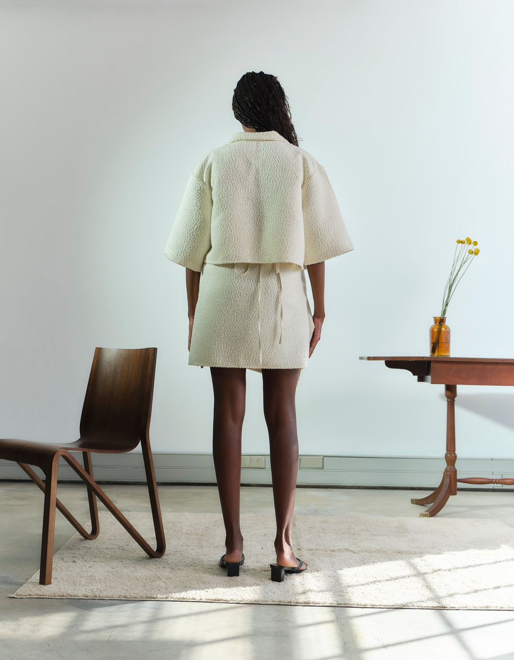 Maxi Flap Wrap Skirt