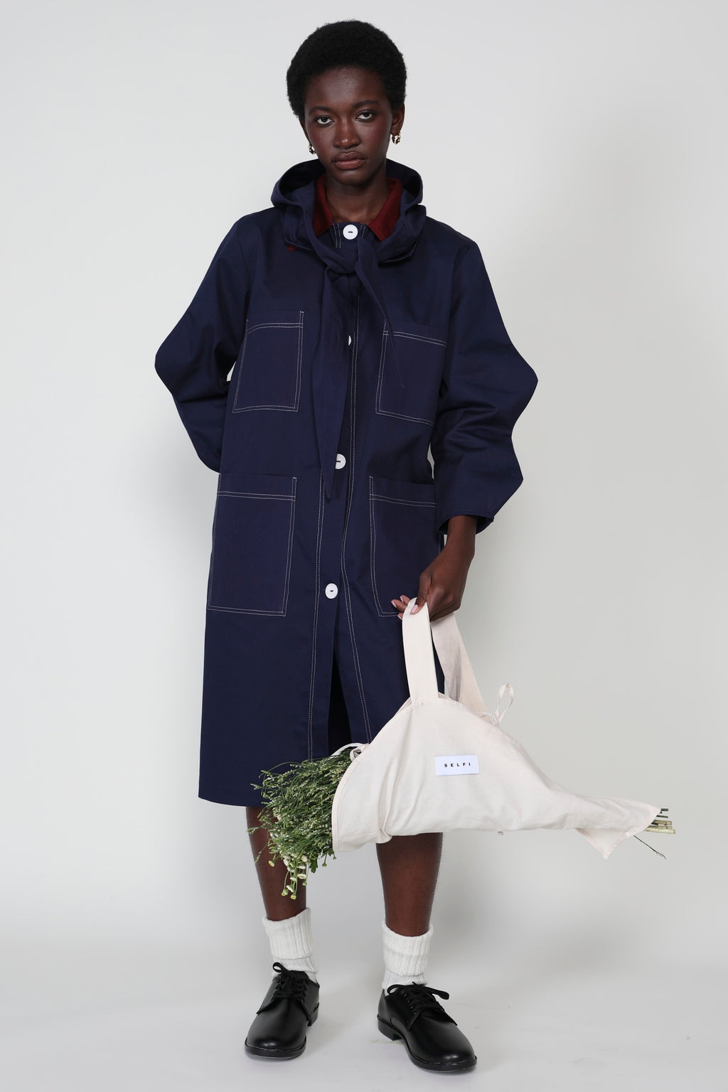 The Two Wave Hooded Coat