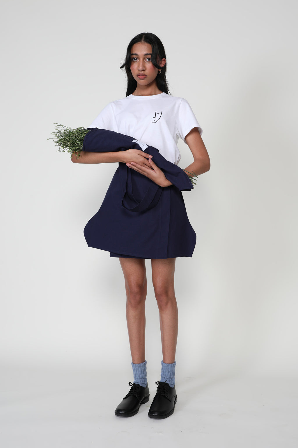 Two Wave Mini Skirt