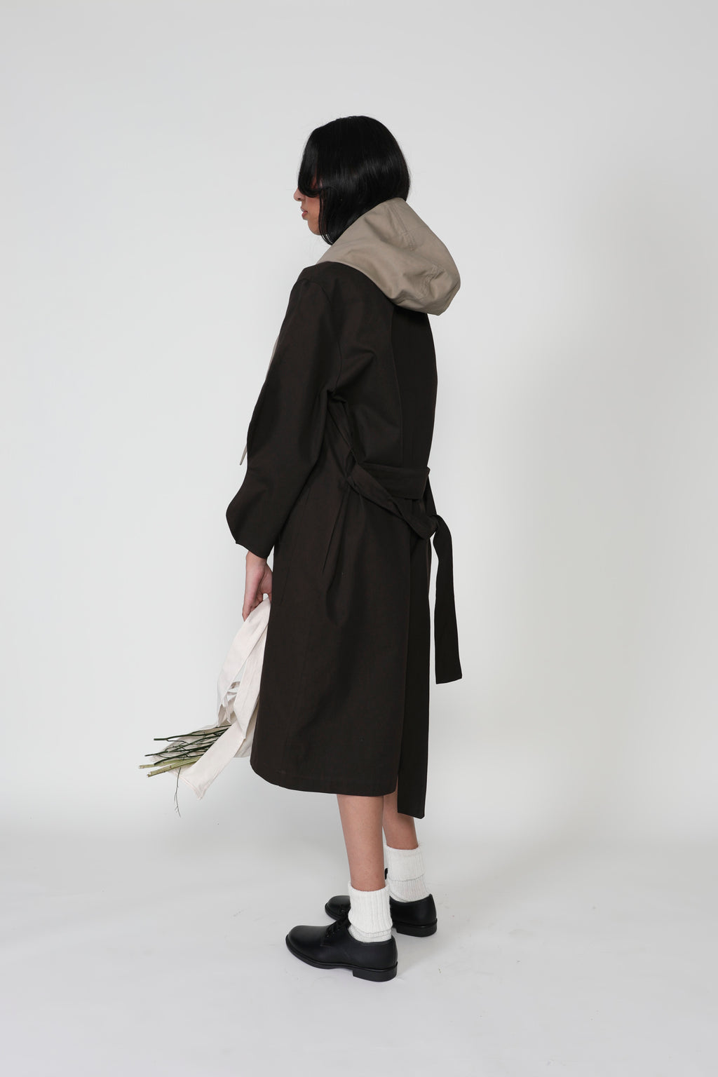 The Two Wave Hooded Coat