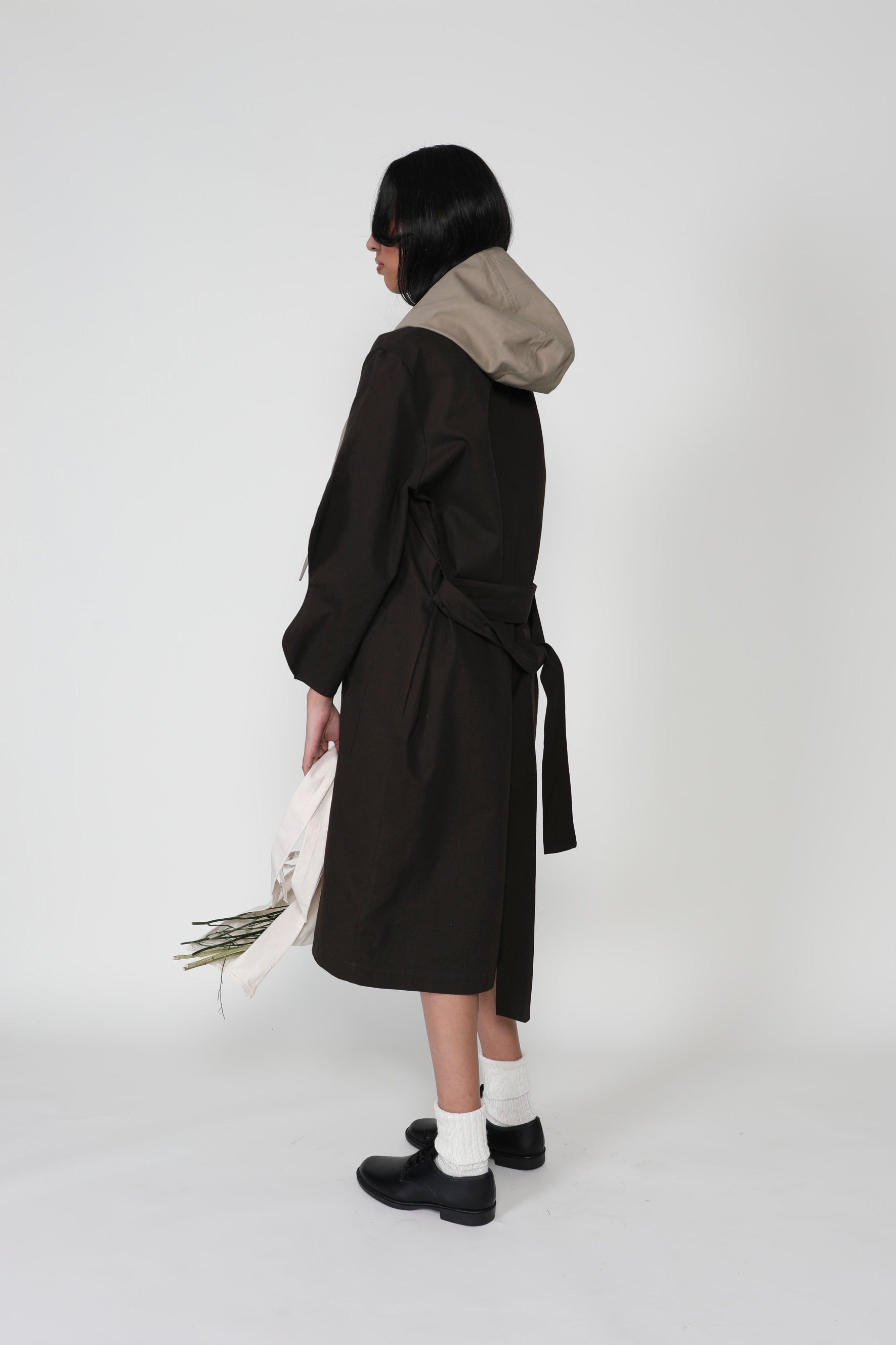 The Two Wave Hooded Coat