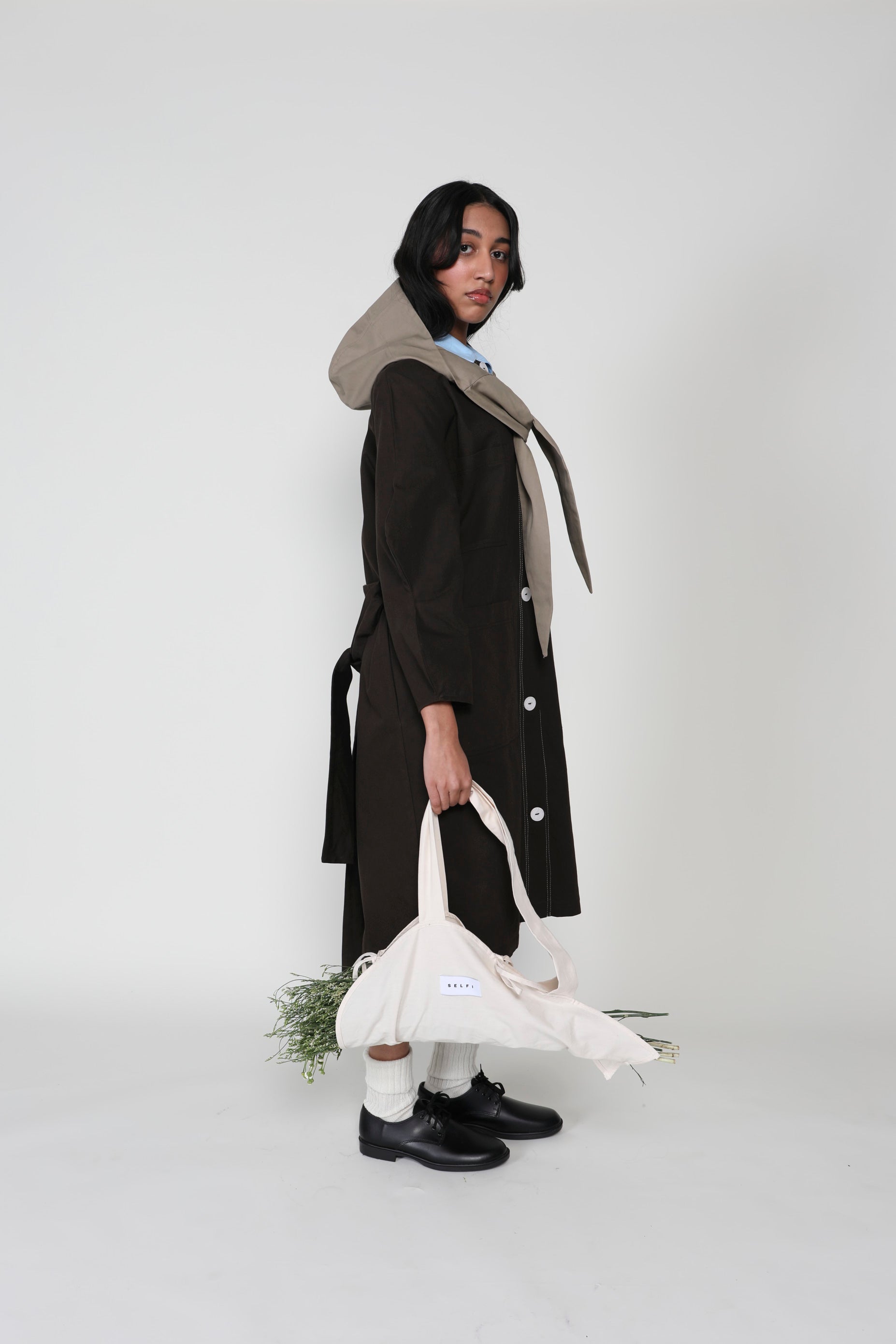 The Two Wave Hooded Coat