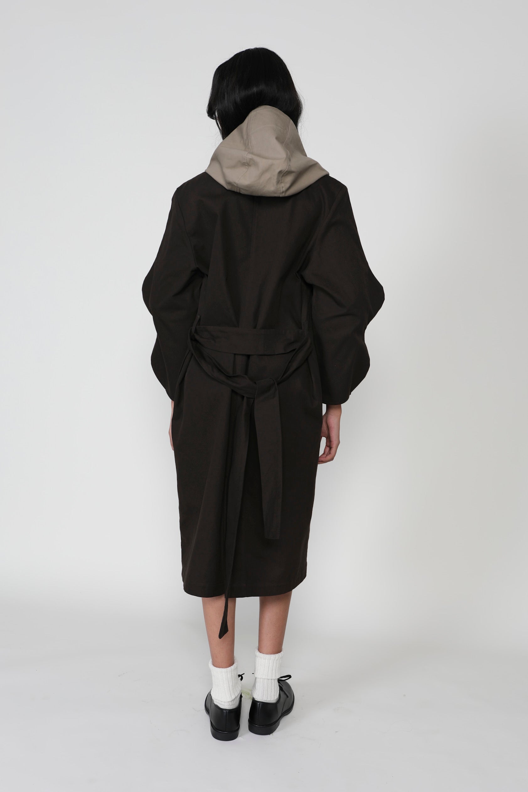 The Two Wave Hooded Coat