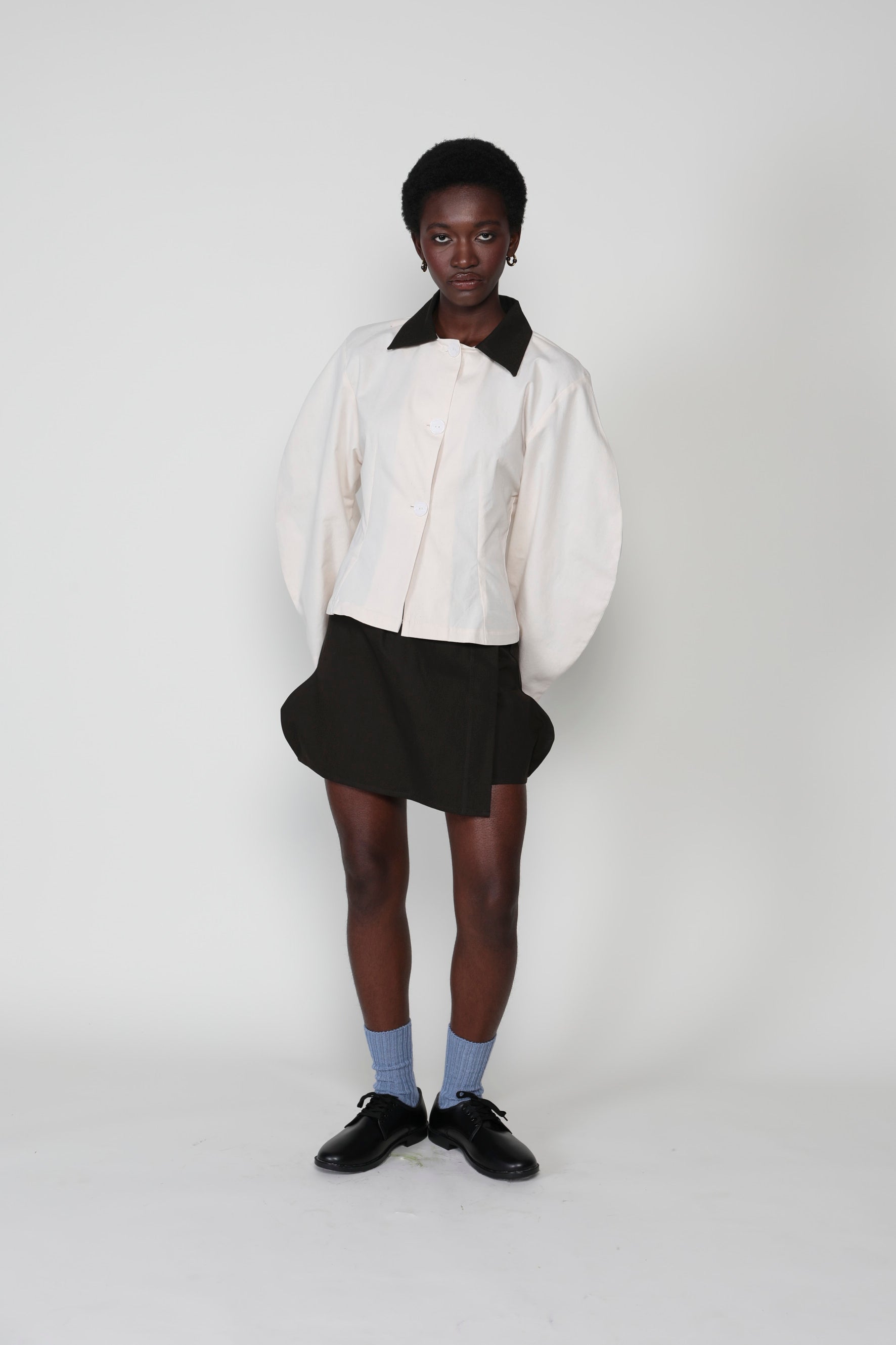 Two Wave Mini Skirt