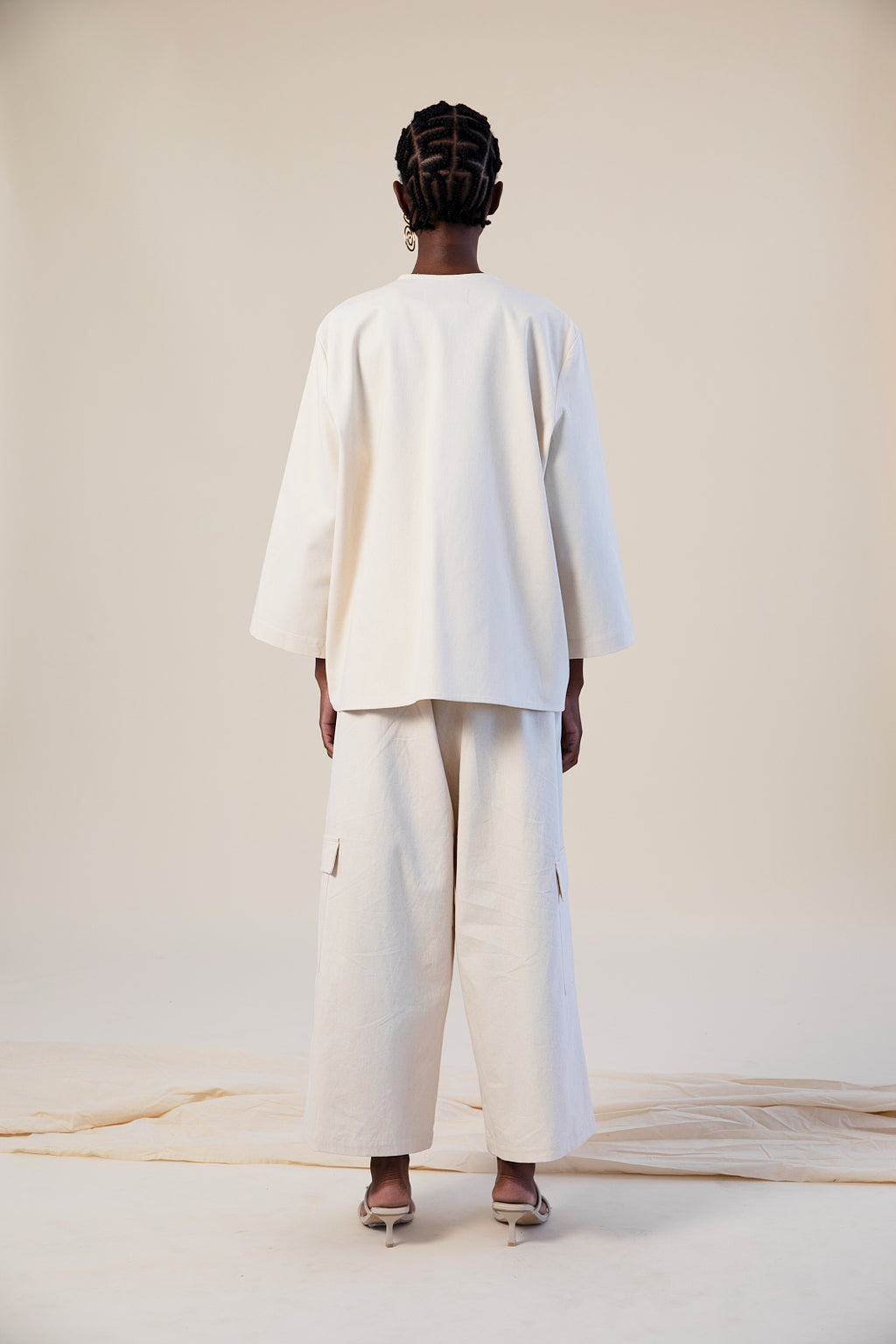 Unisex Wide Cargo Pants
