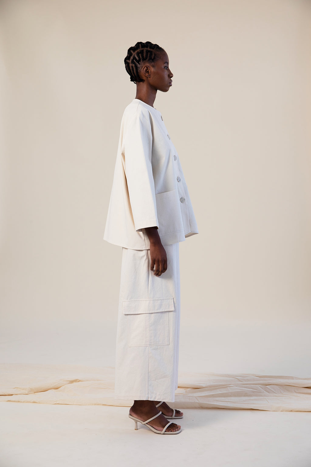 Unisex Wide Cargo Pants